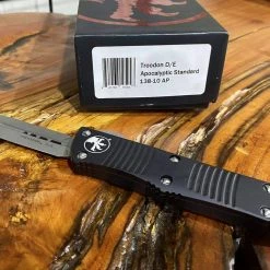 Microtech Troodon D/E OTF Automatic Knife (3" Apocalyptic) 138-10AP