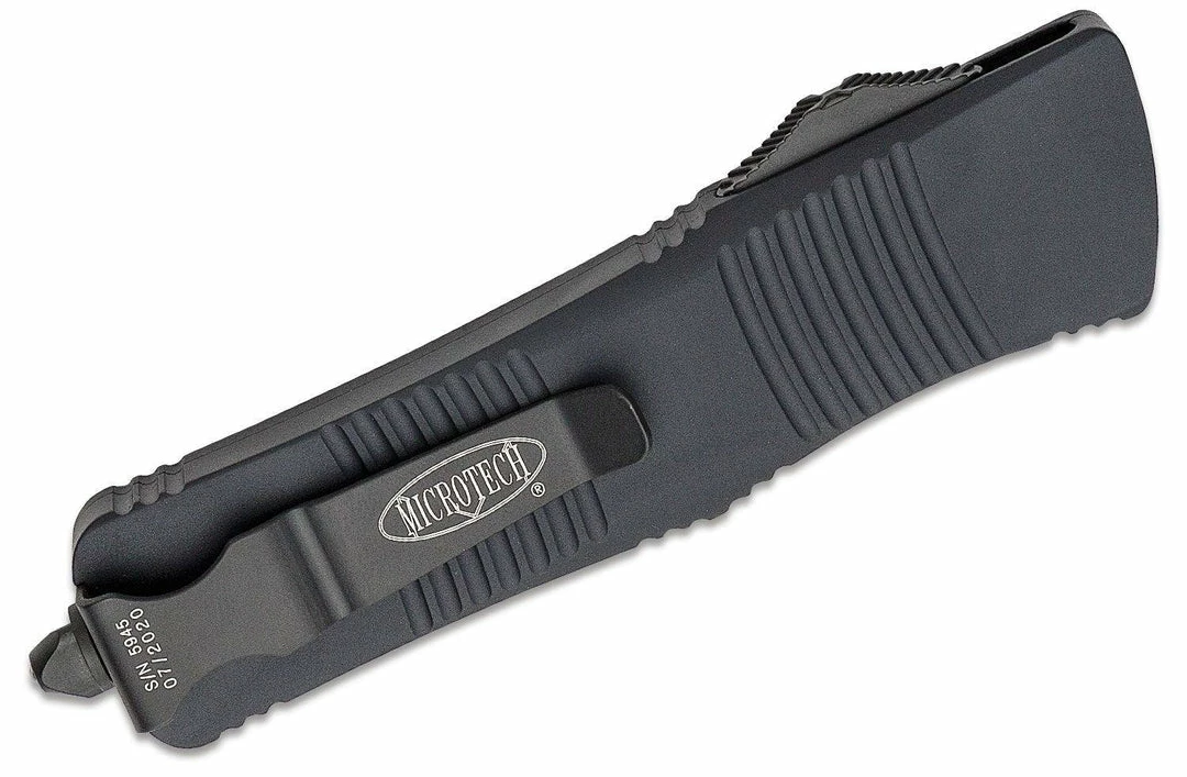 Best Sale 👍 Microtech Troodon Tactical Auto OTF Knife Black Plain/Serrated D/E Blade All Knife Brands 🎉 5 Microtech Troodon Tactical Auto OTF Knife Black Plain/Serrated D/E Blade All Knife Brands