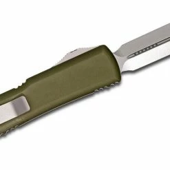 All Knife Brands Microtech Ultratech 122-4OD Auto OTF Knife 3.46" Satin D/E OD Handles