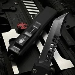 Microtech Ultratech Hellhound Signature DLC 119-1 DLCTS W/ MT Toolkit