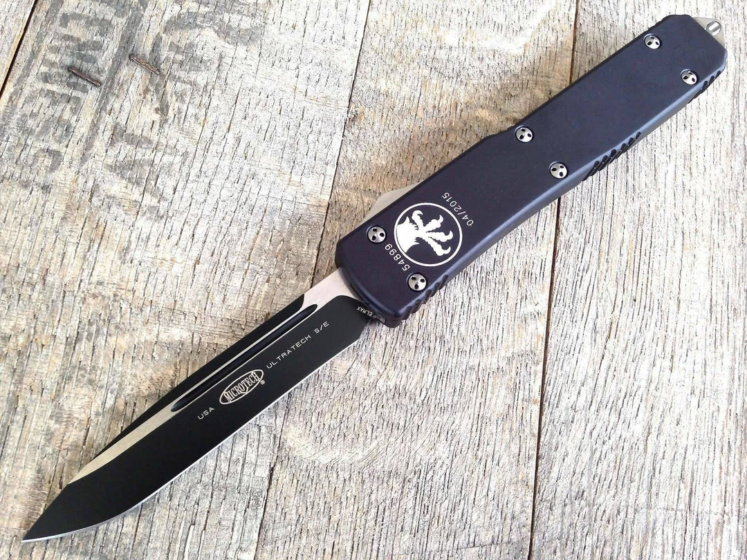 Hot Sale ๐ All Knife Brands Microtech Ultratech S/E OTF Auto Knife (3.4" Black) 121-1 ๐ฏ 4 All Knife Brands Microtech Ultratech S/E OTF Auto Knife (3.4" Black) 121-1