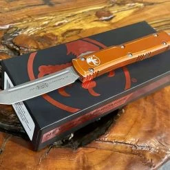 Flash Sale ๐ All Knife Brands Microtech Ultratech T/E OTF 3.46" Apocalyptic Blade, Orange Distressed 123-10DOR ๐ฅฐ 11 All Knife Brands Microtech Ultratech T/E OTF 3.46