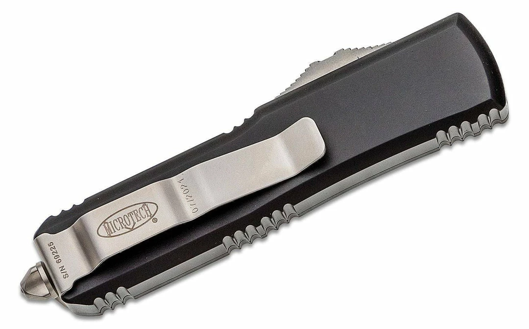 Best Pirce 🔥 Microtech UTX-85 Auto OTF Knife 3" Tanto Serrated Blade 🛒 5 Microtech UTX-85 Auto OTF Knife 3" Tanto Serrated Blade