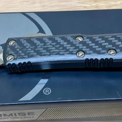 Microtech UTX-85 D/E SS Carbon Fiber Top Bronze Apocalyptic 232-13APCFS
