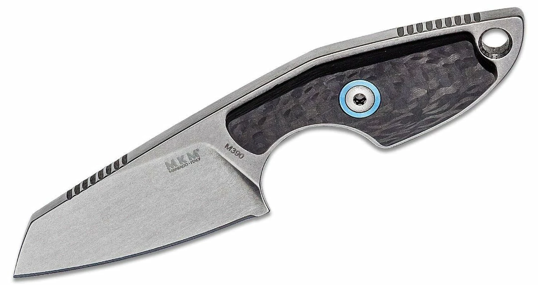 Deals ๐ MANIAGO KNIFE MAKERS MKM Knives Jesper Voxnaes Mikro 2 Fixed Blade Neck Knife 1.97" M390, Carbon โ 3 MANIAGO KNIFE MAKERS MKM Knives Jesper Voxnaes Mikro 2 Fixed Blade Neck Knife 1.97" M390, Carbon