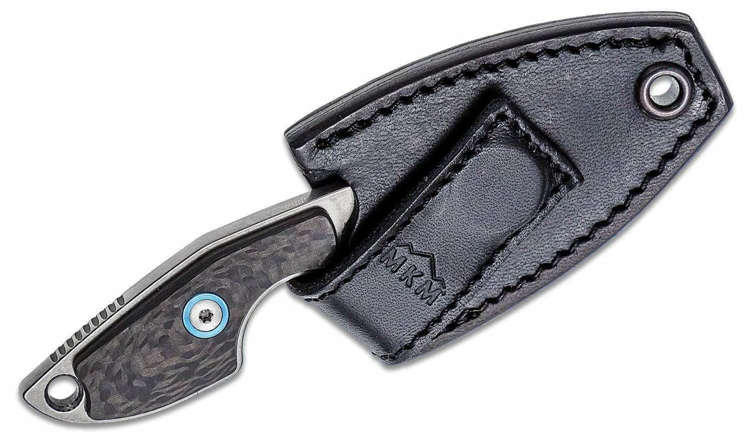 Deals ๐ MANIAGO KNIFE MAKERS MKM Knives Jesper Voxnaes Mikro 2 Fixed Blade Neck Knife 1.97" M390, Carbon โ 5 MANIAGO KNIFE MAKERS MKM Knives Jesper Voxnaes Mikro 2 Fixed Blade Neck Knife 1.97" M390, Carbon