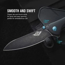 Cheapest ⭐ OLIGHT OKNIFE Drever N690 Tactical EDC Folding Pocket Knife - G10 👏 16 OLIGHT OKNIFE Drever N690 Tactical EDC Folding Pocket Knife - G10