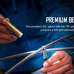 Olight I3T EOS Brass Flashlight (Limited Edition)