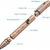 OLIGHT OPEN 2 Cu 120 Lumens USB Rechargeable LED Pen Light, EDC Flashlight (Limited Ed)