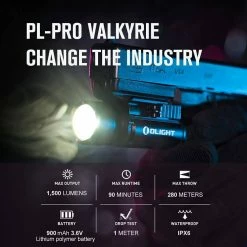 Discount ✔️ Flashlights & Lighting OLIGHT PL-Pro Valkyrie 1500 Lumens Rechargeable Weaponlight ✔️ 27 Flashlights & Lighting OLIGHT PL-Pro Valkyrie 1500 Lumens Rechargeable Weaponlight
