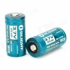 Flashlights & Lighting Olight RCR123A Battery 650 MAh 3.7V