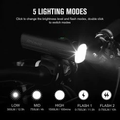 New ๐ Olight RN 1500 Bike Light (1,500 Lumen) Flashlights & Lighting ๐ 14 Olight RN 1500 Bike Light (1,500 Lumen) Flashlights & Lighting