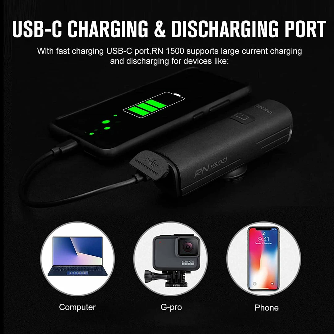 New ๐ Olight RN 1500 Bike Light (1,500 Lumen) Flashlights & Lighting ๐ 10 Olight RN 1500 Bike Light (1,500 Lumen) Flashlights & Lighting