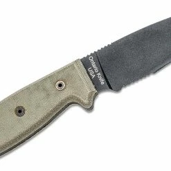 Ontario RAT-3 Survival Knife 3.75" Plain Blade, Micarta - 8665 Ontario Knives