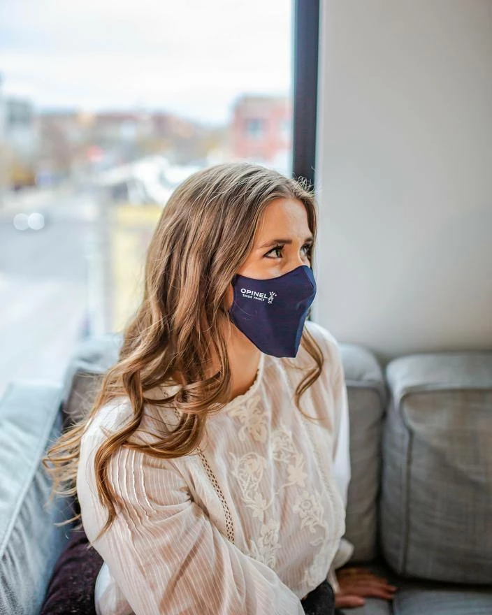 Coupon ❤️ Opinel Microfiber & Cotton Adult Face Mask 🎁 4 Opinel Microfiber & Cotton Adult Face Mask