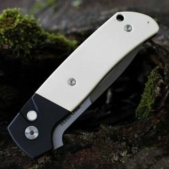 Hot Sale 💯 PROTECH KNIVES Pro-Tech BT2751 Terzuola ATCF Auto "Tuxedo" Blk Alum / Ivory Micarta (3.5" SW Magnacut) All Knife Brands ✔️ 8 PROTECH KNIVES Pro-Tech BT2751 Terzuola ATCF Auto