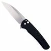 PROTECH KNIVES Pro-Tech Malibu Wharncliffe Plunge Lock Flipper Knife Black (3.3" Stonewash)