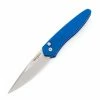 PROTECH KNIVES Pro-Tech Newport Auto Knife (3" Stonewash/Blue Handle) 3405-BLUE All Knife Brands