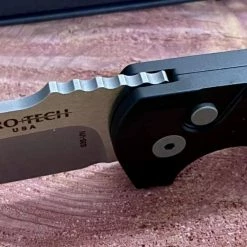 Discount ๐ PROTECH KNIVES Pro-Tech Rockeye Auto Black Handle, Stonewash S35VN Blade LG301 ๐ 14 PROTECH KNIVES Pro-Tech Rockeye Auto Black Handle, Stonewash S35VN Blade LG301