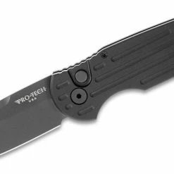 PROTECH KNIVES Pro-Tech TR-3 Swat Tactical Response III Auto Folding Knife 3.375" 154CM Black DLC All Knife Brands