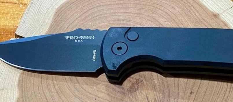 Budget ❤️ All Knife Brands Protech Knives Les George SBR Black DLC LG403 ✨ 3 All Knife Brands Protech Knives Les George SBR Black DLC LG403