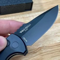 PROTECH KNIVES Protech LG403-LH Les George SBR Left Handed Auto Folding Knife 2.5