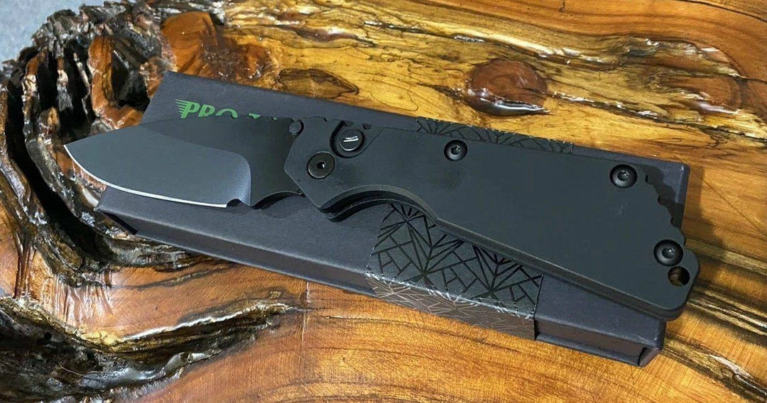Deals ๐งจ PROTECH KNIVES Protech Strider SnG Auto 2403-OP Operator Black W/Tritium Button All Knife Brands โ 3 PROTECH KNIVES Protech Strider SnG Auto 2403-OP Operator Black W/Tritium Button All Knife Brands