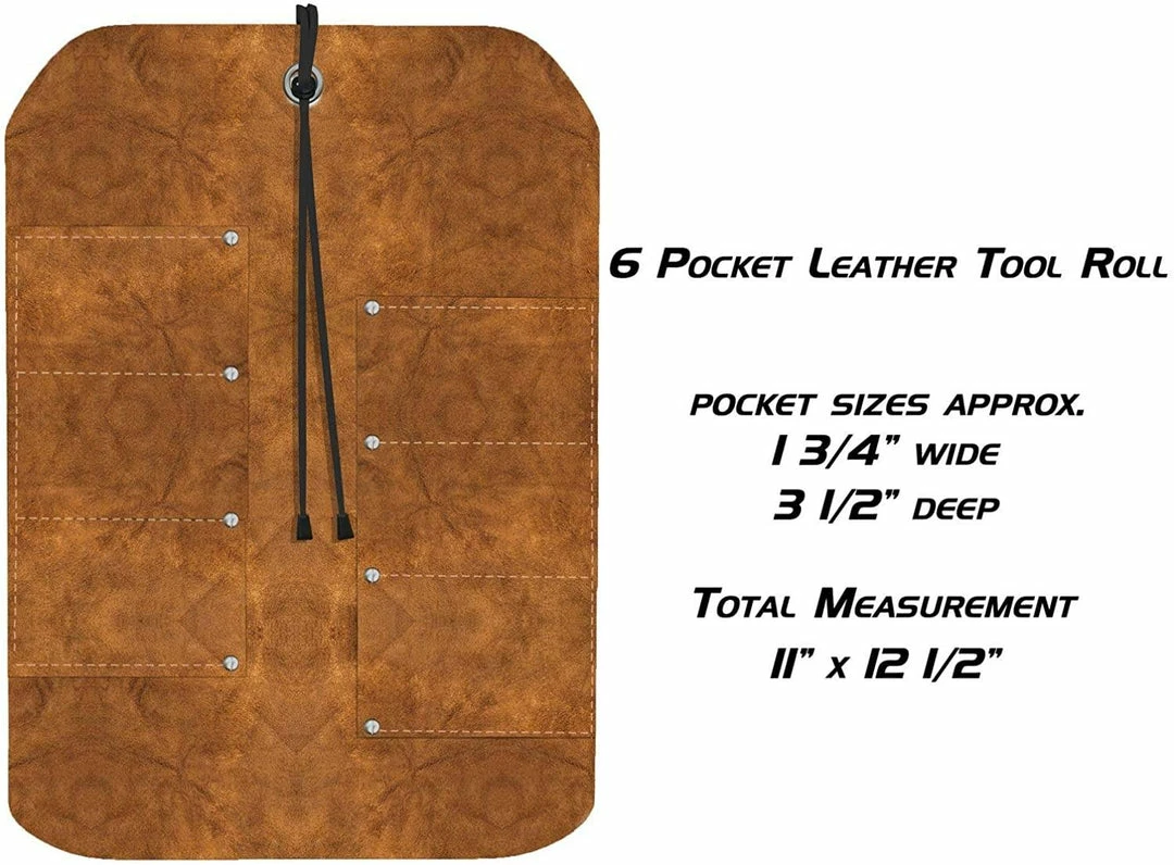 Budget ⭐ Ramelson 6 Pocket Tool Roll Pouch 🛒 5 Ramelson 6 Pocket Tool Roll Pouch