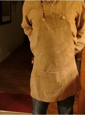 Cheap ๐ U.J. Ramelson Ramelson Suede/Leather 3 Pocket Blacksmith Woodcarvers Apron ๐งจ 4 U.J. Ramelson Ramelson Suede/Leather 3 Pocket Blacksmith Woodcarvers Apron