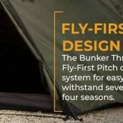 Flash Sale 💯 Snugpak Bunker 3 Person Tent / Tactical Shelter (Olive) Tents & Shelters 🧨 10 Snugpak Bunker 3 Person Tent / Tactical Shelter (Olive) Tents & Shelters
