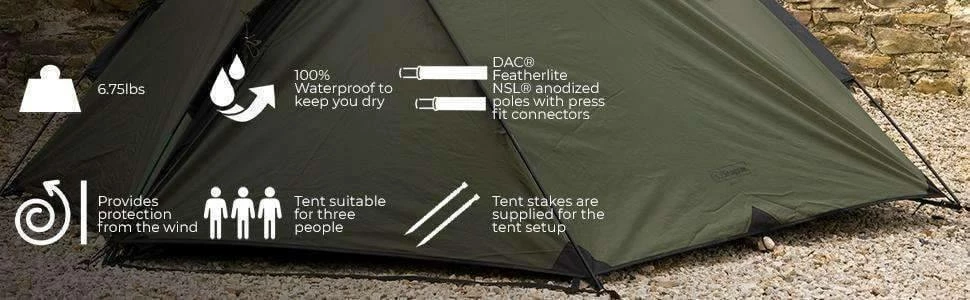 Flash Sale 💯 Snugpak Bunker 3 Person Tent / Tactical Shelter (Olive) Tents & Shelters 🧨 7 Snugpak Bunker 3 Person Tent / Tactical Shelter (Olive) Tents & Shelters