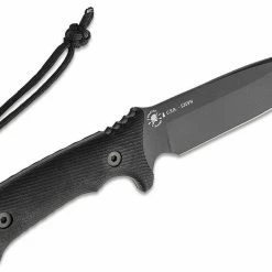SPARTAN BLADES Spartan Harsey Difensa Combat Knife 6-1/4" S45VN Black (USA)