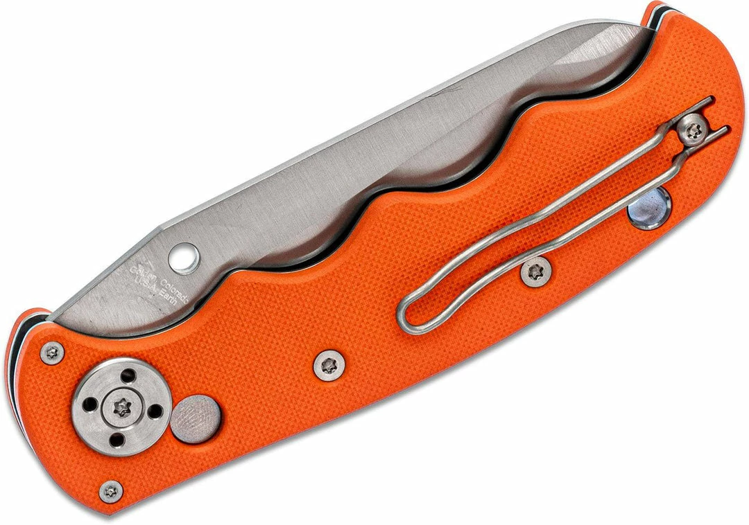 Top 10 π― Spyderco Autonomy C165GSOR Auto Folding Knife 3.65" H-1 Satin Serrated Blade, Orange π― 6 Spyderco Autonomy C165GSOR Auto Folding Knife 3.65" H-1 Satin Serrated Blade, Orange