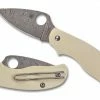 Spyderco Knives Spyderco C127GPIVD Urban Sprint Run Slipjoint Folding Knife 2.44" Damascus (Italy)