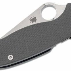 Spyderco Knives Spyderco C223GPDGY Para 3 Maxamet Knife (USA)