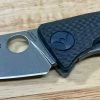 Spyderco C235CFTIP Drunken Folding Knife 3.5" S90V Carbon Fiber / Titanium (Pre-Owned) Spyderco Knives