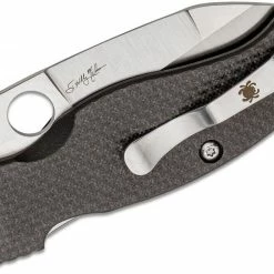 Spyderco C248CFP Kelly McCann Canis Folding Knife 3.36