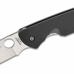 Spyderco Jerry Brouwer Knife 2.77" S30V Satin Blade G10 - Ti Handles