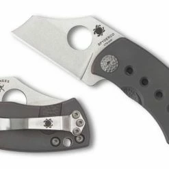 Spyderco McBee Folding Knife With 1.52" CTS XHP Stainless Steel Blade And Premium Titanium Handle - PlainEdge - Spyderco Knives