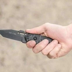 TOPS KNIVES All Knife Brands TOPS C.A.T. 203 Knife - Tanto Point