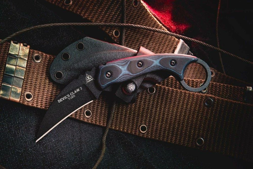 Best reviews of 🧨 TOPS KNIVES TOPS Devil's Claw 2 Fixed Karambit 3.13" Hawkbill DEVCL-02 ✨ 5 TOPS KNIVES TOPS Devil's Claw 2 Fixed Karambit 3.13" Hawkbill DEVCL-02