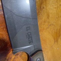 TOPS Knives El Chete With Camo Finish Blade