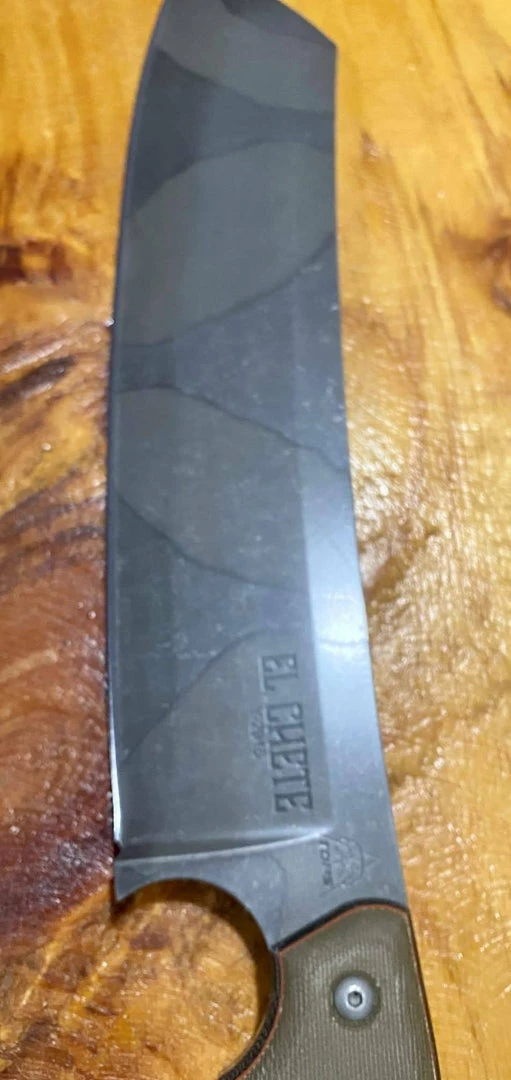 Best Pirce โจ TOPS Knives El Chete With Camo Finish Blade ๐ 8 TOPS Knives El Chete With Camo Finish Blade