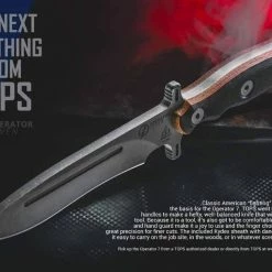 TOPS KNIVES TOPS Operator 7 OP7-01 Knife (USA)