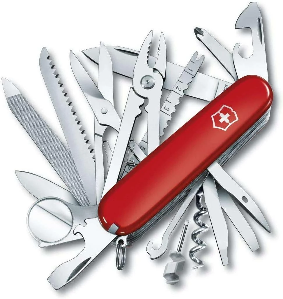Flash Sale 😉 Victorinox Swiss Army Multi-Tool SwissChamp Pocket Knife ✔️ 3 Victorinox Swiss Army Multi-Tool SwissChamp Pocket Knife