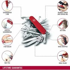 Flash Sale 😉 Victorinox Swiss Army Multi-Tool SwissChamp Pocket Knife ✔️ 18 Victorinox Swiss Army Multi-Tool SwissChamp Pocket Knife