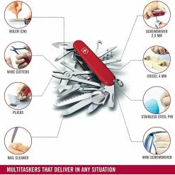 Flash Sale 😉 Victorinox Swiss Army Multi-Tool SwissChamp Pocket Knife ✔️ 20 Victorinox Swiss Army Multi-Tool SwissChamp Pocket Knife