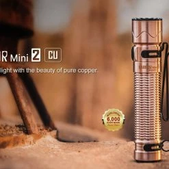 OLIGHT Warrior Mini 2 Copper Limited Ed EDC Tactical Light (1750 Lumens) Limited Edition Knives
