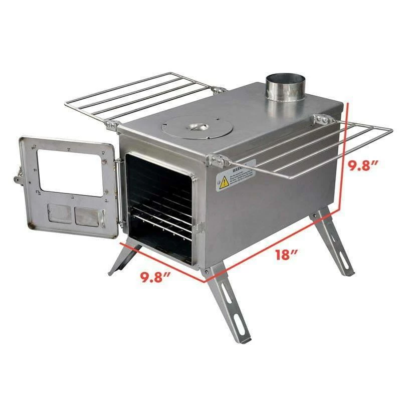Cheap 🎉 Winnerwell Nomad Large Tent Stove 1500 Cubic Inch Firebox 🥰 7 Winnerwell Nomad Large Tent Stove 1500 Cubic Inch Firebox