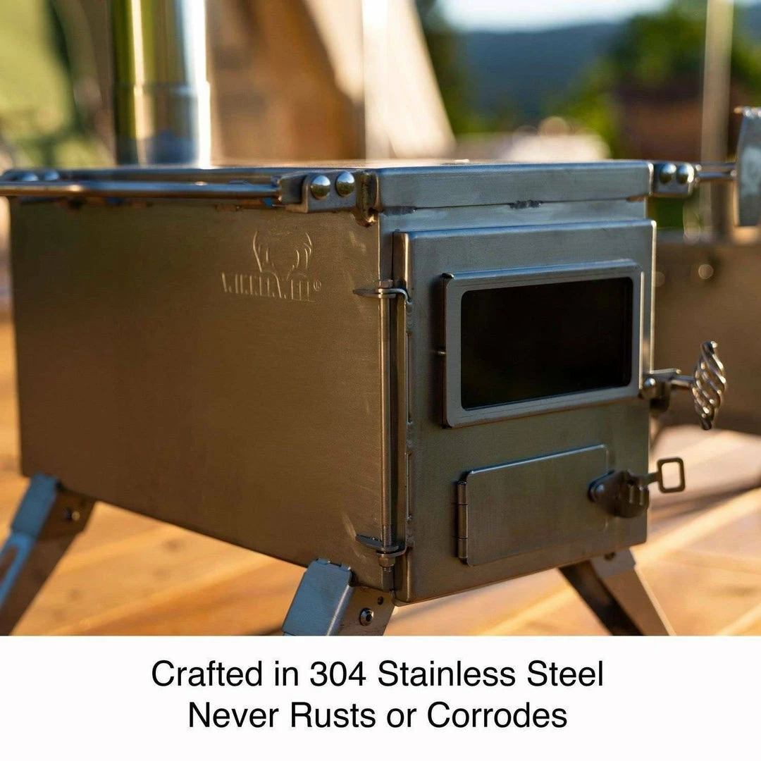 New ✨ Winnerwell Nomad Medium Tent Portable Stove 800 Cubic Inch Firebox 🤩 5 Winnerwell Nomad Medium Tent Portable Stove 800 Cubic Inch Firebox
